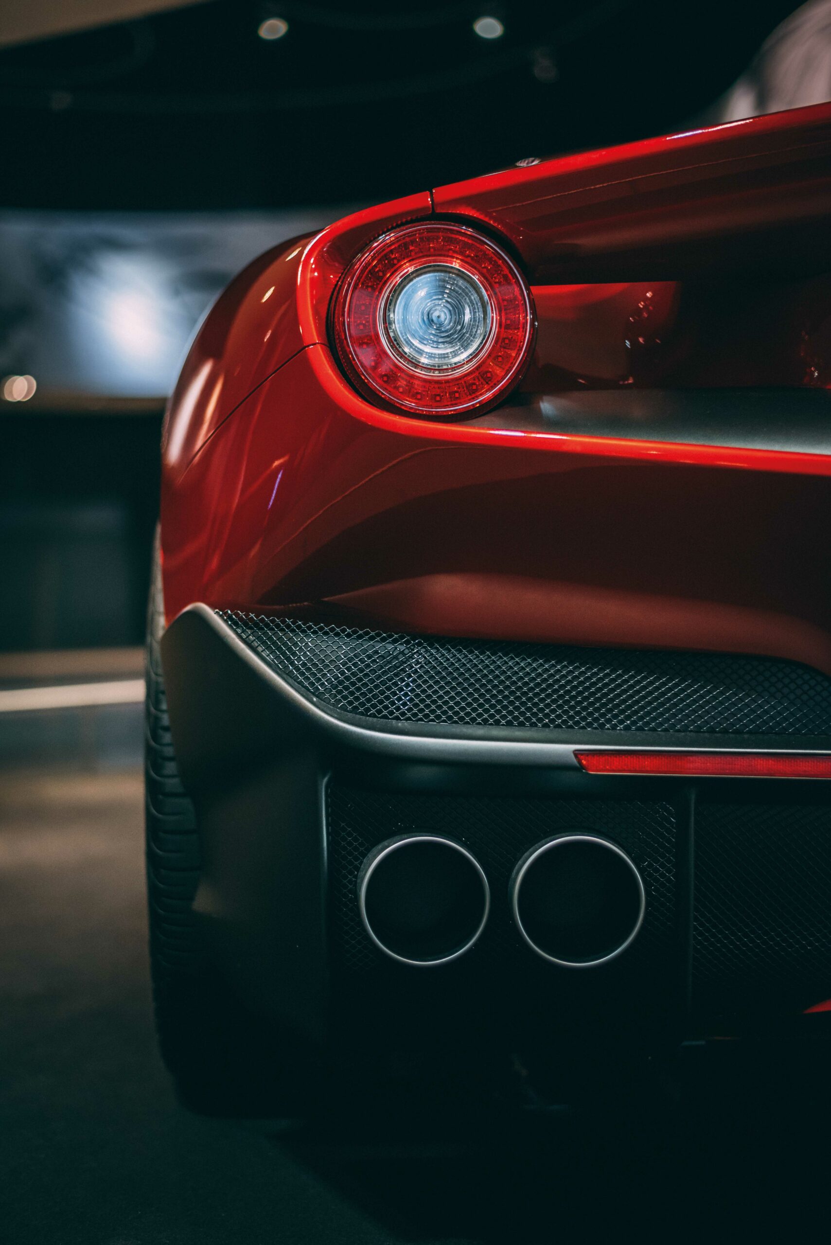 Ferrari hinten